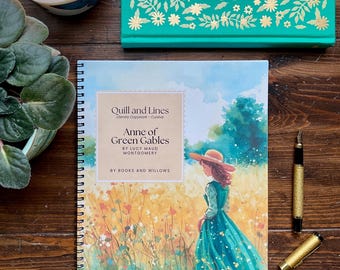 Anne of Green Gables CURSIVE Copywork | Charlotte Mason Handwriting and Vocabulary Study