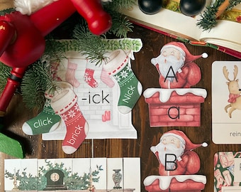 Night Before Christmas Early Learning Unit | Morning Basket | Preschool Activities