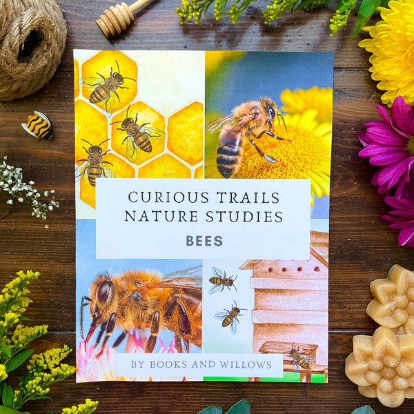 Honigbienen-Naturkunde: Curious Spuren Homeschool Curriculum (PDF-Download)