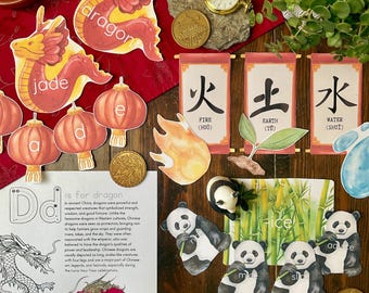 Ancient China Early Learning Unit | Morning Basket | Preschool & Kindergarten Activities