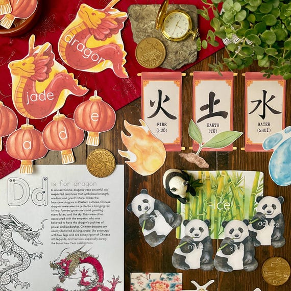 Ancient China Early Learning Unit | Morning Basket | Preschool & Kindergarten Activities