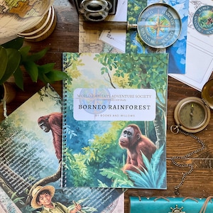 Borneo Rainforest Unit Study - World Habitats Adventure Society | Science Unit | Homeschool Curriculum