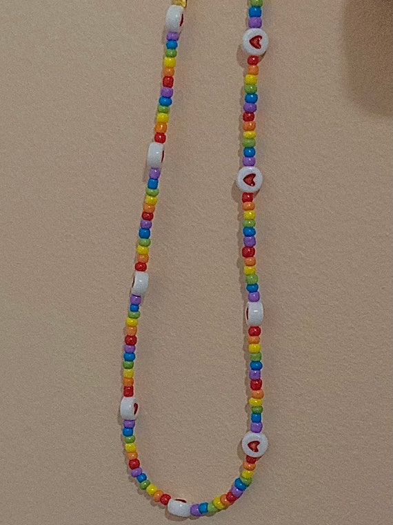 𝚁𝚊𝚒𝚗𝚋𝚘𝚠 𝚑𝚎𝚊𝚛𝚝 𝚗𝚎𝚌𝚔𝚕𝚊𝚌𝚎 - Etsy