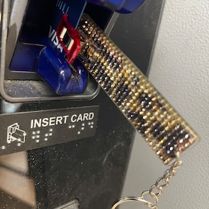 Tamaño mini/tamaño Queen/agarrador de tarjetas de crédito/clavos largos/clavos cortos/portatarjetas ATM/teclado numérico perforado/agarrador/extractor de tarjetas/tarjeta ATM