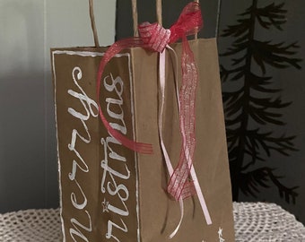 Christmas Tree Gift Bag