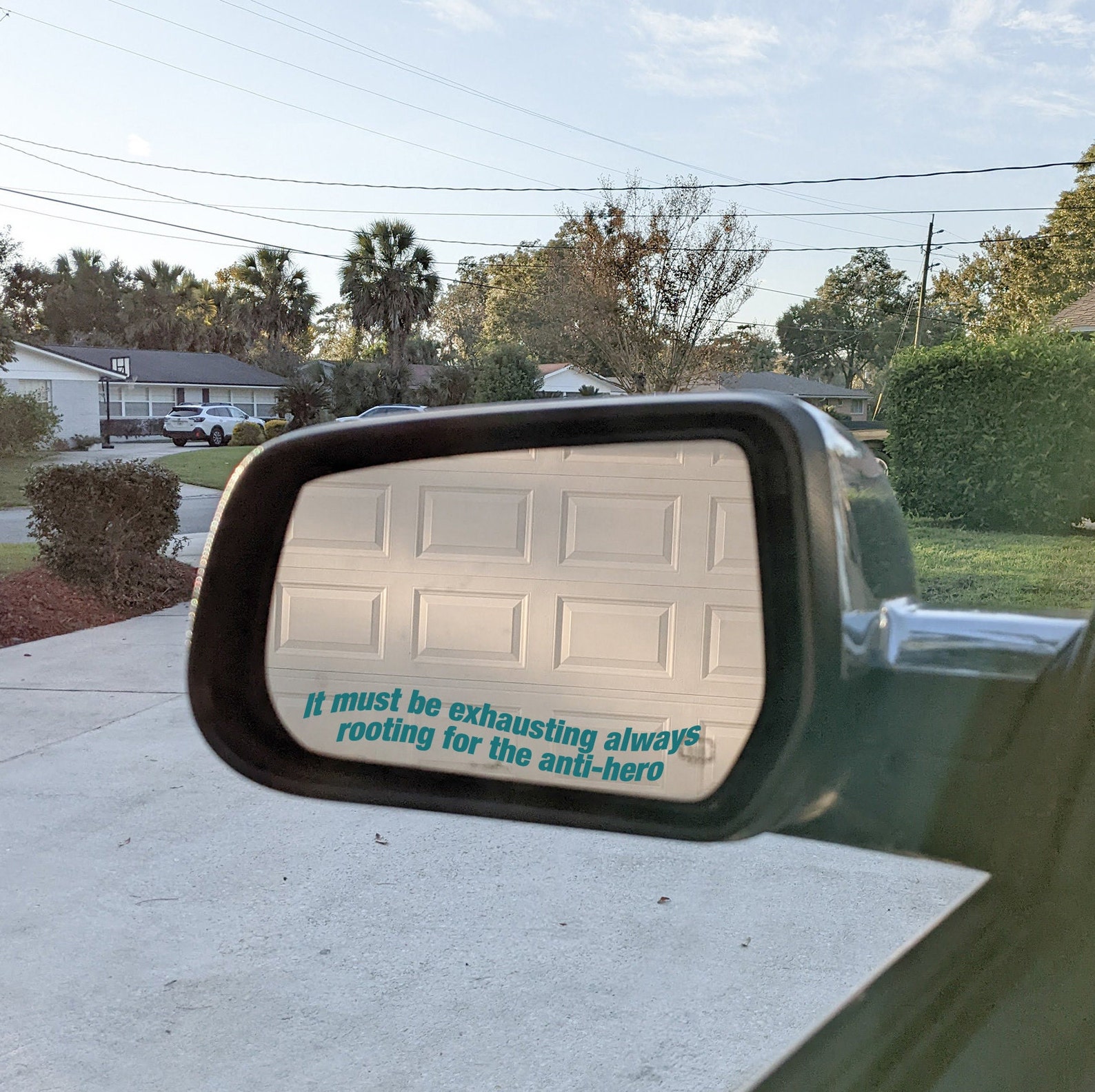 Sun Mirror Car Mirror Decal Vinyl Car Mirror Decal Etsy