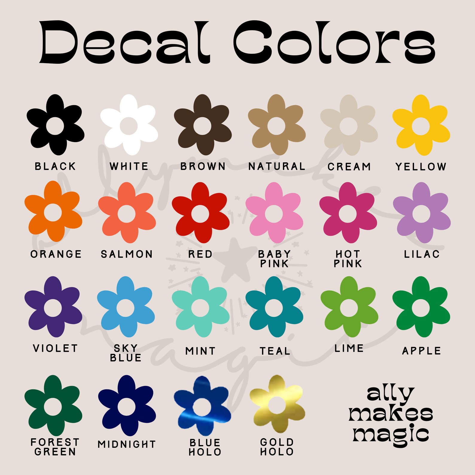 Sun Mirror Car Mirror Decal Vinyl Car Mirror Decal Etsy