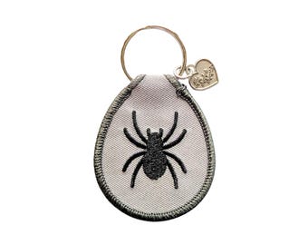 spider keychain