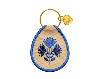 chinoiserie keychain