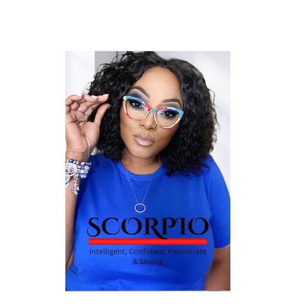Scorpio Zodiac Sign Birthday SVG PNG Cut File Cricut Quote or Statement