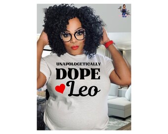 Sin disculpas, Dope Leo. Paquete de 2. Signo del zodiaco. Descarga digital. Máquina de corte.