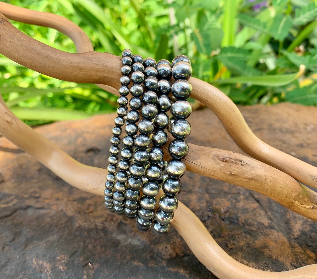 SILVER925 NAVAJO PEARL BANGLE/シルバー/バングル SILVER925 NAVAJO PEARL BANGLE/シルバー/バングル