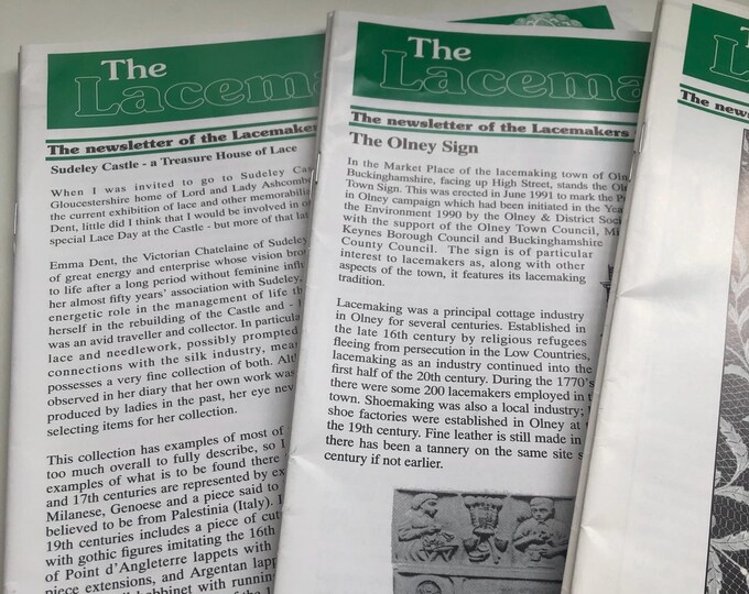 The Lacemaker, The Newsletter of the Lacemakers Circle