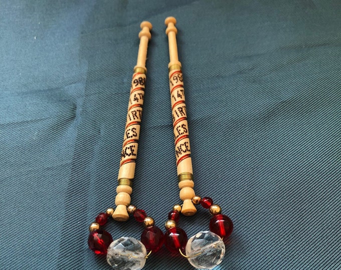 Lacemaking bobbins