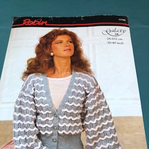 Paper Vintage Knitting Pattern Robin 13788