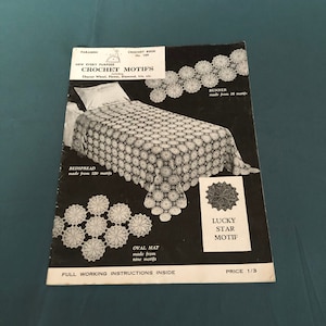 Vintage crochet booklet