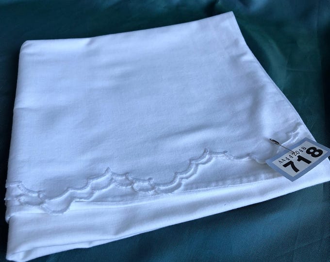 Single vintage bolster pillow case