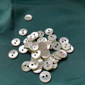 Bag of 10 Vintage Shell Buttons - Etsy