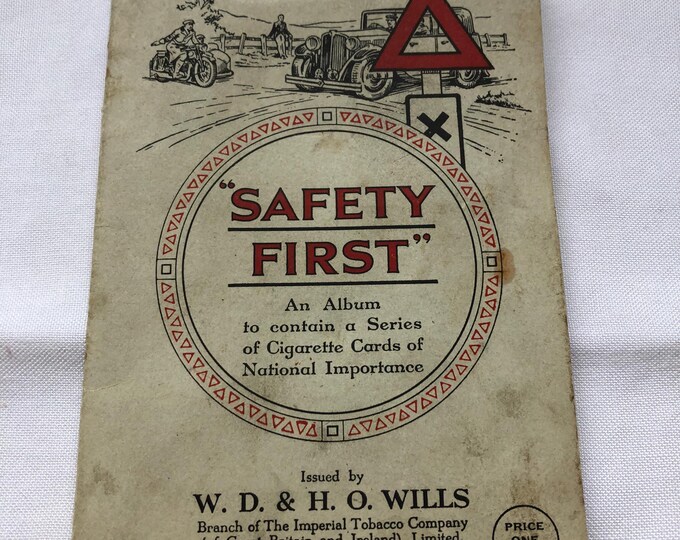 Safety First, book of cigarette cards
