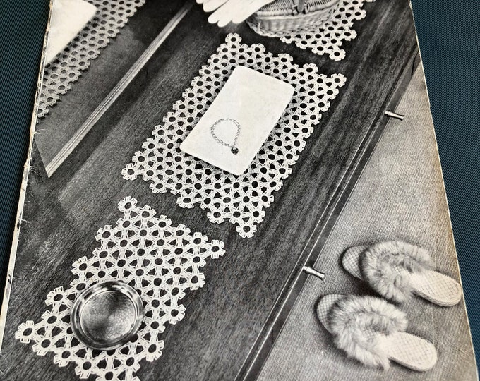 Vintage crochet booklet