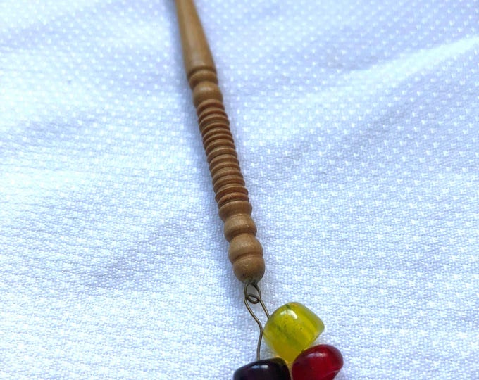 wooden lacemaking bobbin