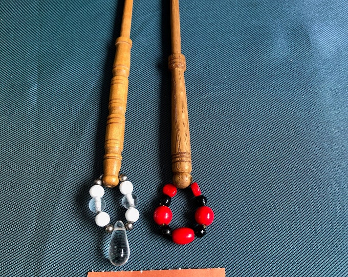 wooden lace bobbins