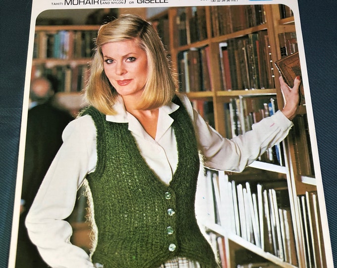 Paper vintage knitting Pattern Lister-Lee K1215
