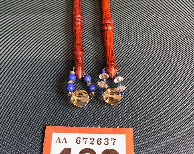 wooden lace bobbins