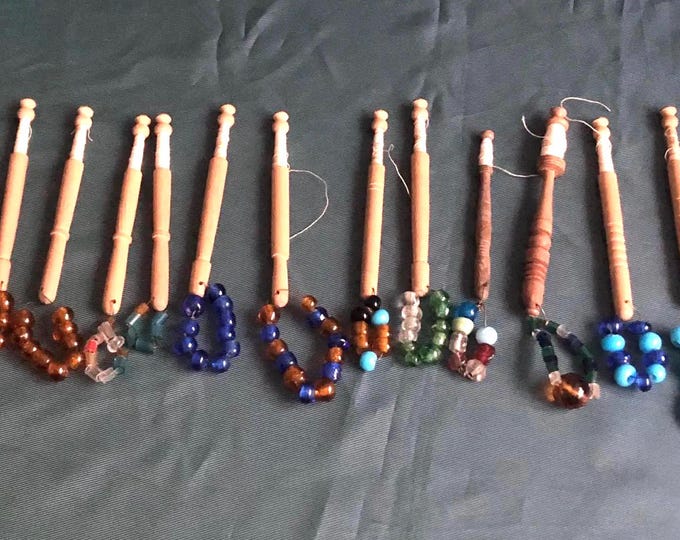 Lacemaking bobbins