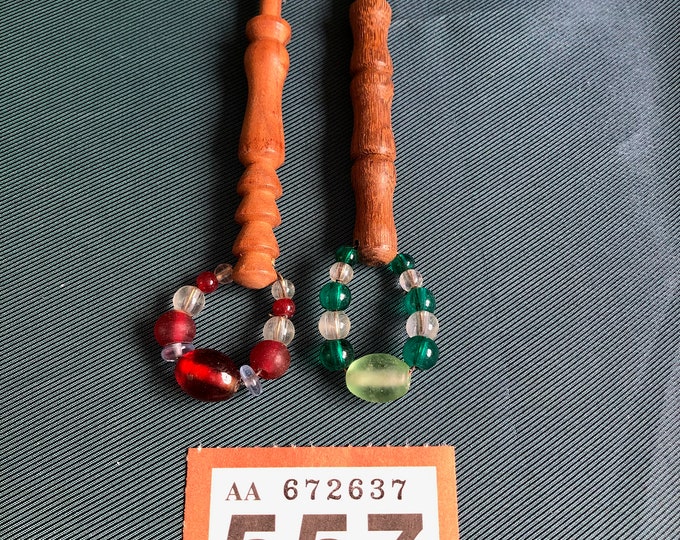 wooden lace bobbins