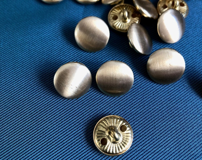 Buttons, Vintage gold coloured buttons