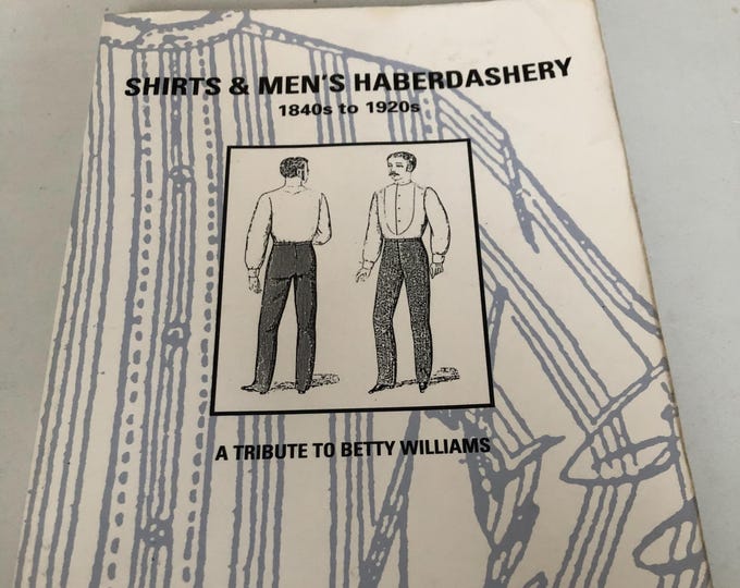 shirts and men's haberdashery 1840s to 1920s
