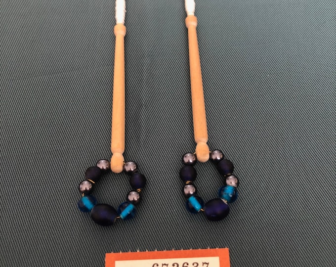 wooden lacemaking bobbins,
