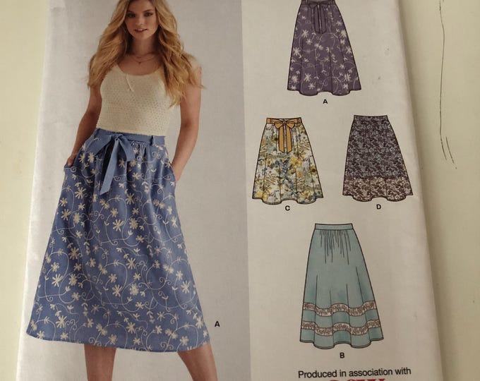 Ladies skirt pattern, UNCUT, Factory Folded, New Look K6437