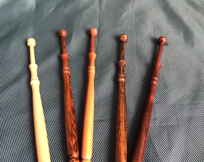 wooden lacemaking bobbins - 5
