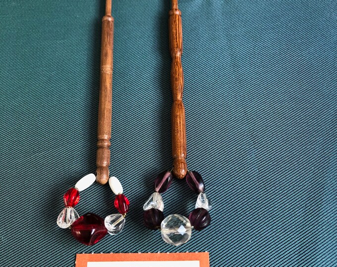 wooden lace bobbins