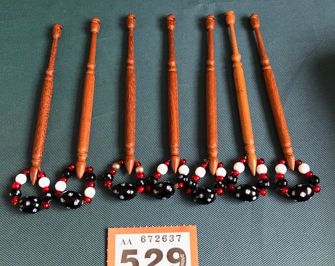 wooden lacemaking bobbins - 7