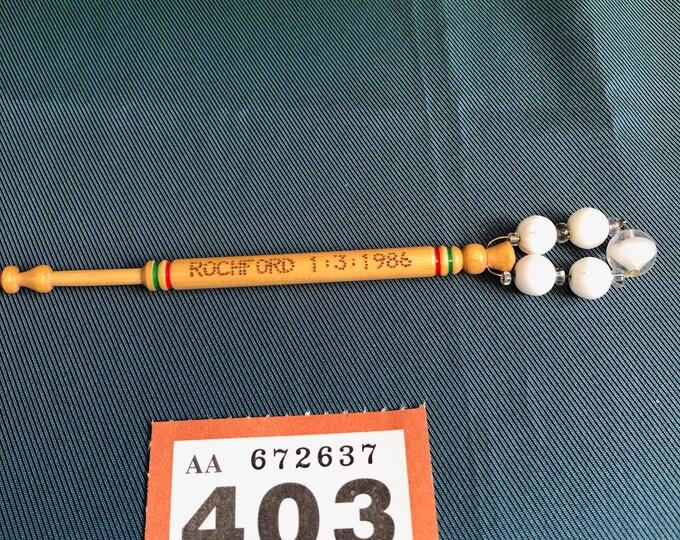 wooden lace bobbin