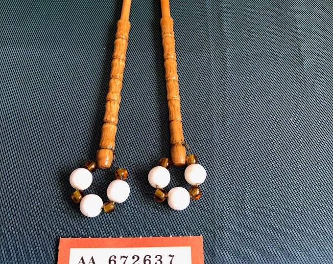 wooden lace bobbins