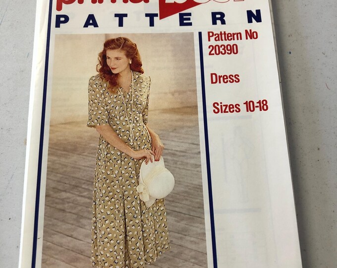 ladies dress  pattern, UNCUT, Factory Folded Prima 20390