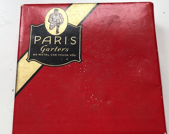 Vintage Men's Sock Garters by Paris