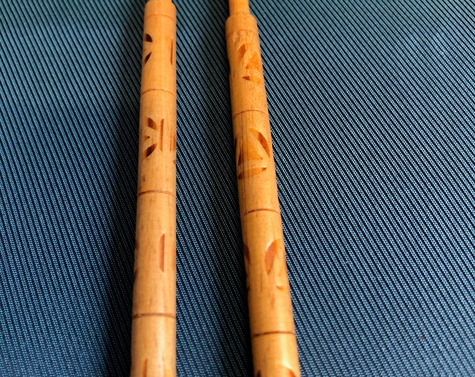 wooden lace bobbins