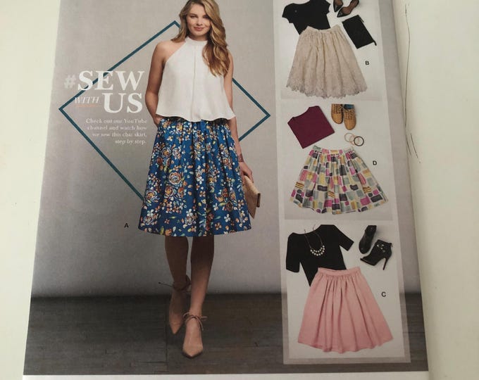 Ladies skirt pattern, UNCUT, Factory Folded, Simplicity K8176