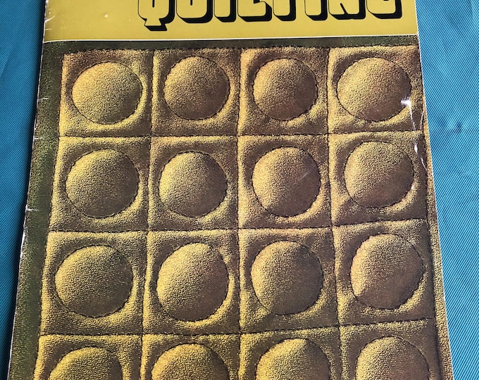 Vintage smocking and quilting book
