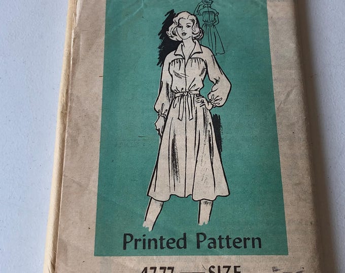 Ladies dress paper Sewing Pattern, Factory Folded, 4777