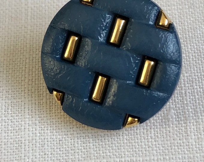 Buttons, Vintage circular French navy fashion buttons