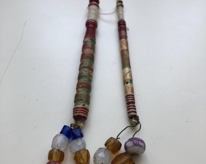 Bone lace bobbins