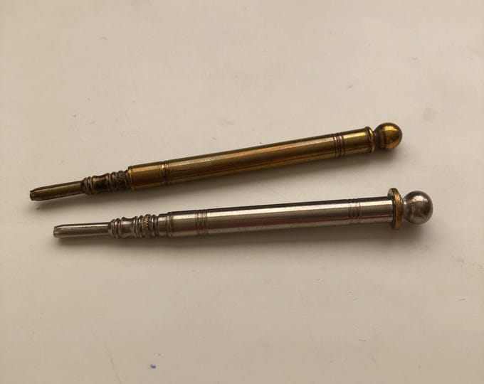 metal propelling pencils x 2