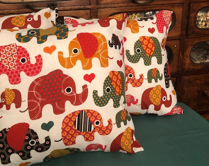 Elephant design cushion