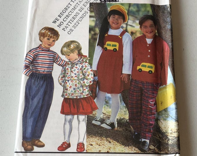 Children's dressing making paper Sewing Pattern, Factory Folded, Simplicity 9178